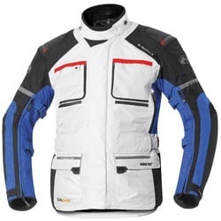 Held Carese II Damen & Herren Textiljacke, grau-blau, Größe XS