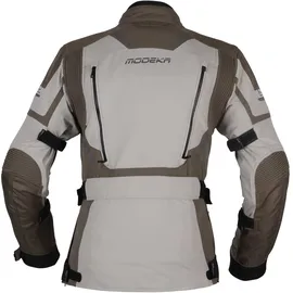 Modeka Panamericana 2 Damen Motorrad Textiljacke, schwarz/dunkelgrau, 48