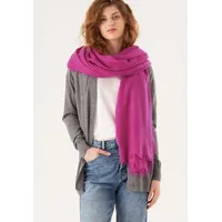 Codello Schal aus Wolle und Kaschmir dunkelpink Damen