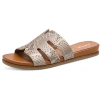 Jana Damen, Mule Flat Vegan Taupe Snake 40