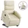 vidaXL Relaxsessel mit Aufstehhilfe Kunstleder 92 x 99,5 x 0 cm Creme
