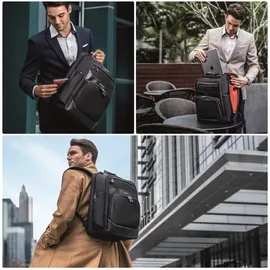 Everki Onyx Business Laptop‐Rucksack | 17,3′′ Laptopfach, 36 L, ideal für Geräte bis