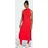 adidas Essentials 3-Streifen Racerback ärmelloses Langes Kleid Pure Ruby / Black S