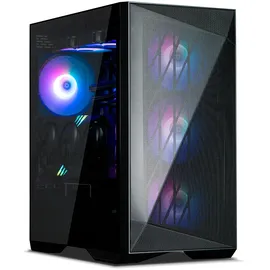 Zalman ZLM 63182 - Zalman Z9 Iceberg MS PC-Gehäuse Tempered Glass, ATX