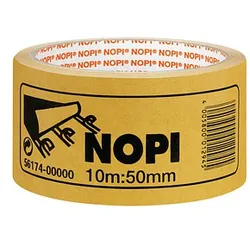 NOPI Fix doppelseitiges Klebeband 50,0 mm x 10,0 m, 1 Rolle