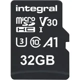 Integral 32GB Doppelpack microSD-Karten, Premium High-Speed, 4K-Video, 100MB/s Lesen, 30MB/s Schreiben, UHS-I, U3, V30, Klasse 10, A1 – für Smartphones, Tablets, Drohnen, Spielkonsolen.