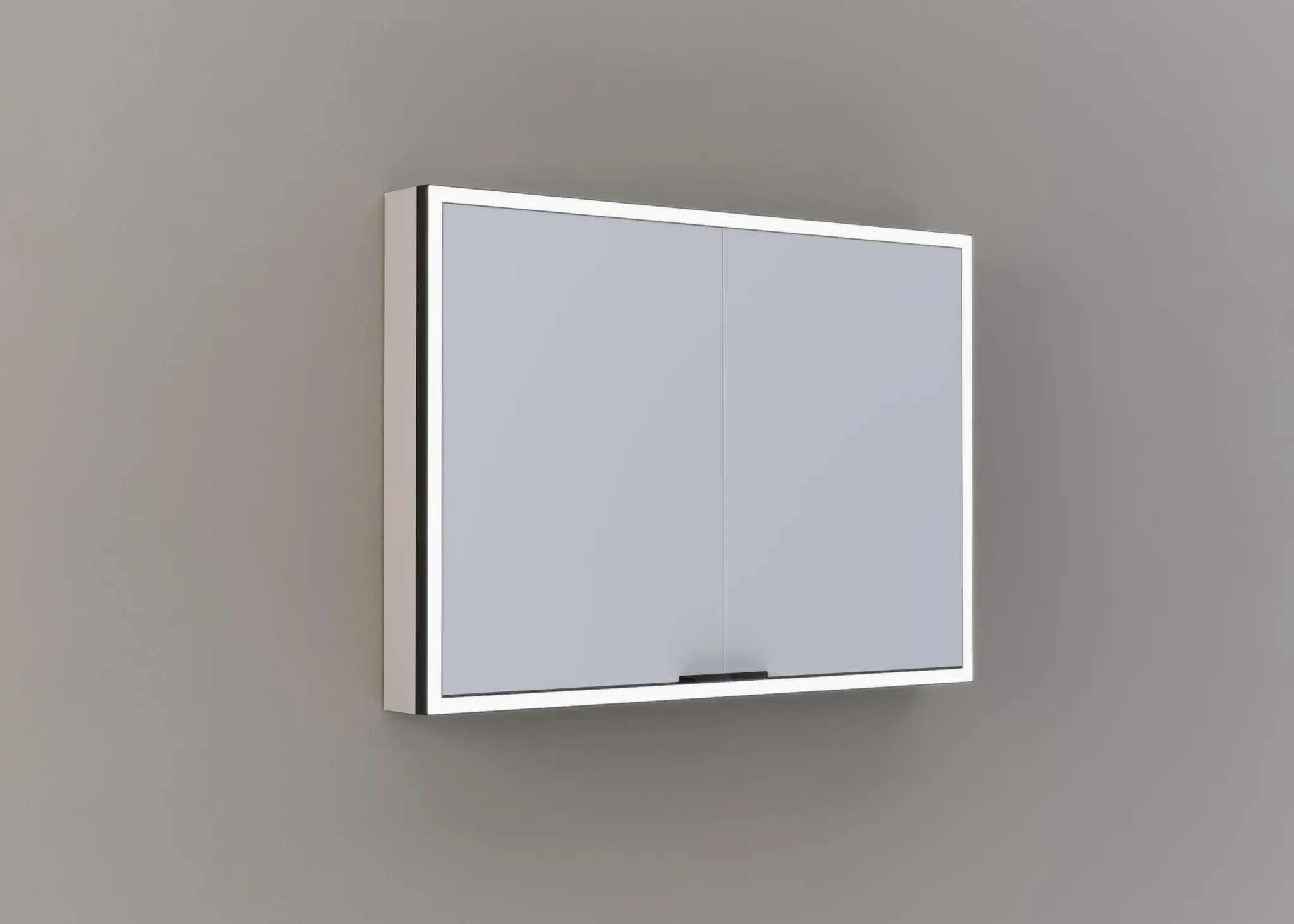 Thebalux Sunny Solana Aufputz-Spiegelschrank 100cm Sahara Sand - Sahara Sand