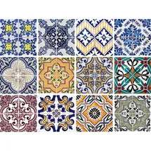 OTTO home Fliesenaufkleber Ornamente Sticker selbstklebend 12er Set