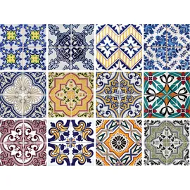 OTTO home Fliesenaufkleber Ornamente Sticker selbstklebend 12er Set