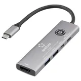 Renkforce USB-C® Dockingstation RF-DKS-908 Passend für Marke Dockingstations: Universal USB-C® Power Delivery