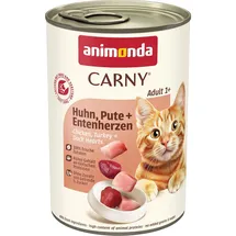 Animonda Carny Adult Huhn, Pute & Entenherzen 12 x 400 g