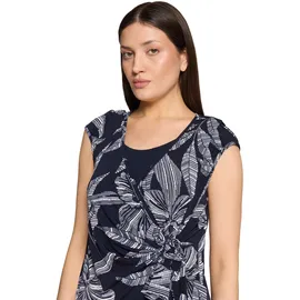 Vera Mont Overall VERA MONT "Damen im Layer Look", Damen, Gr. 38, Normalgrößen, patch dunkelblau, dunkelblau, Obermaterial: 95% Polyester, 5% Elasthan, figurumspielend, Rundhals, Overalls Overall
