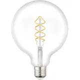 EGLO LED-Lampe G125 7,3W E27 warmweiß 12,5 cm