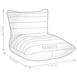 Sitting Point Tango Sitzsack anthrazit