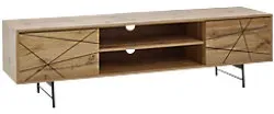 WOHNLING Sideboard Spanplatte 2 Türen