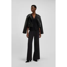 Boss Tiwi Premium Wide Leg Hosen Schwarz 42