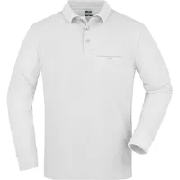 James & Nicholson Herren Langarm Workwear Polo - Farbe