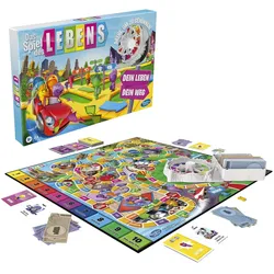 Hasbro Spiel des Lebens Mehrfarbig Mehrfarbig