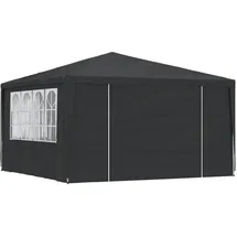 vidaXL Profi-Partyzelt 4 x 4 m inkl. Seitenteile grün