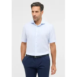 Eterna »MODERN FIT«, Linen Shirt in pastellblau unifarben, pastellblau, 46