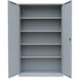Lüllmann Aktenschrank 120,0 x 42,2 x 195,0 cm lichtgrau