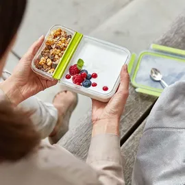 Emsa Clip & Go Joghurtbox grün 0,6 l