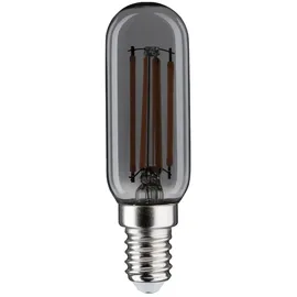 Paulmann LED-Röhrenform E14 4 Watt Glas Grau Rauch