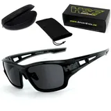 HSE SportEyes 2095 Sonnenbrille, schwarz-grau für Männer