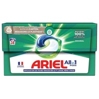 0,66€/Wasch.- Ariel Pods All-in-1 Flüssigwaschmittel–Original– 38 Wäscheladungen