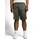 Tom Tailor PLUS, Herren, Gr. 46, N-Gr, khaki mini geometric print, Web, Obermaterial: 98% Baumwolle, 2% Elasthan, unifarben, normal kurz, Hosen Cargohose, Cargo-Shorts mit Stretch