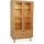 Furnhouse Vitrine 100 x 45 x 190 cm Braun