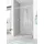 Kermi Liga Duschtür Schiebetür links 136-141 x 200 cm silber ESG klar Clean LID2L140201PK