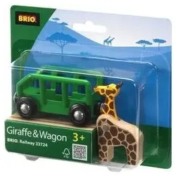 BRIO 63372400 Giraffenwagen