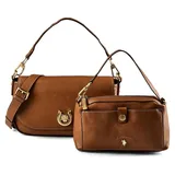 U.S. Polo Assn. Middleton Henkeltasche Polyurethan Brown