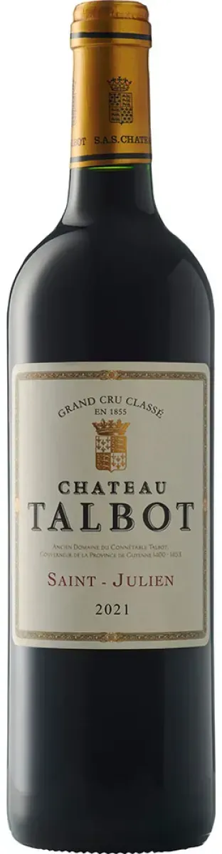 Château Talbot 4ème Cru Classé Rotwein trocken 0,75 l | 2021