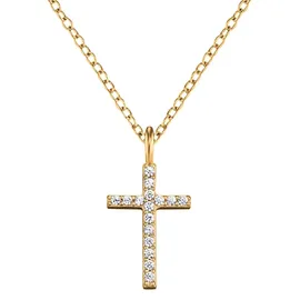 Engelsrufer Kette mit Anhänger Kreuz Gold