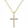 Engelsrufer Kette mit Anhänger Kreuz Gold