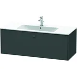 Duravit Waschtischunterschrank wandhängend „Brioso“ 122 × 44,2 × 47,9 cm, in Graphit Matt