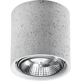 Licht-Erlebnisse Beton Deckenspot 1 GU10 rund grau