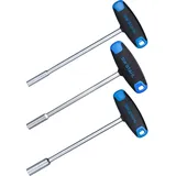 SW-Stahl 02052L T-Griff Steckschlüsselsatz 8, 10, 13 mm