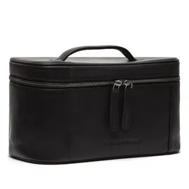 The Chesterfield Brand Wax Pull Up Kulturbeutel Leder 29 cm schwarz