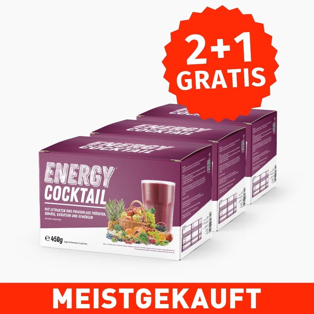 ENERGY COCKTAIL (30 Portionsbeutel) 2+1 GRATIS