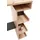 Stolkom Bartisch Smash 108 x 103 x 50 cm Eiche Artisan Braun/Schwarz