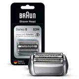 Braun Ersatzscherkopf Kombipack Series 8 83M silber