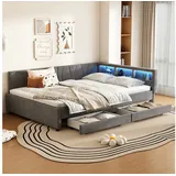 modfu 140 x 200 cm Grau