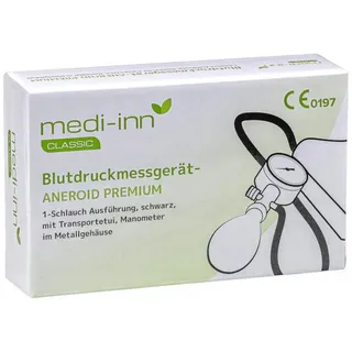 Medi-Inn Blutdruckmessgerät Aneroid Premium, 1-Schlauch-System 1 Stück)