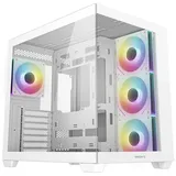 Deepcool CG530 4F WH (mATX, ITX, ATX), PC Gehäuse, Weiss