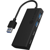 RaidSonic Icy Box IB-HUB1426-U3 USB-Hub, 2x USB-C 3.0, 2x
