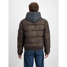 Alpha Industries Ma-1 Camo Bomberjacke Dark Olive Camo L