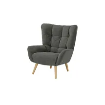 Soho Polstersessel Jolyn ¦ grau ¦ Maße (cm): B: 87 H: 100 T: 86.0